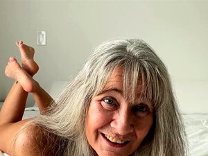 Amateur-Blondine solo Anal-Masturbation