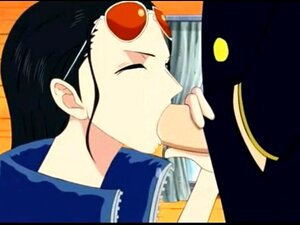 Nico Robin avsugning, ridning och cumshot med Sanji (One Piece)