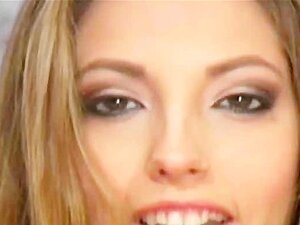 Solo-Strumpfhosen-Muschi-Tease