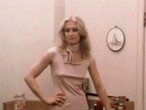 Vintage Seventies Blonde MILF Handjob