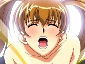 Schöner Anime bekommt Nippel geleckt. Schöne Anime-Mädchen bekommt