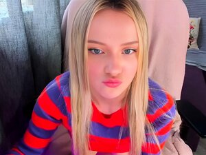 Heiße Blondine Solo Masturbation