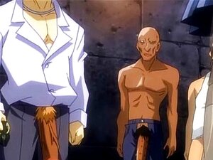Bondage Hentai Shemale mit drei heißen Schwänzen