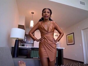 IR hat meine schlanke schwarze Stiefmutter durchgebohrt. Ich würde