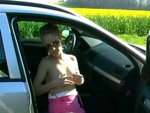 Аматерски секс на отвореном.