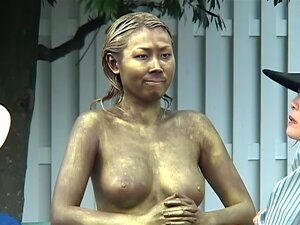 Cosplay-Porno: Öffentlich bemalte Statuen-Fick Teil 4. Das ist