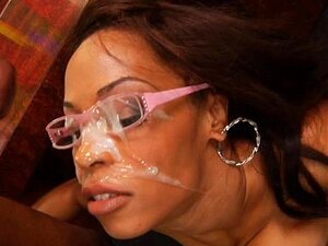 Sperma auf meiner Brille