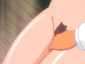 Hentai-Krankenschwester wird gefingert und gefickt