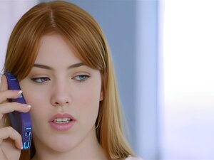 stepmom anal, rothaarige Gwen Stark genießt ihre 1. Ebenholzstange