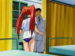 Süße Anime-Studentin bekommt Fingering-Muschi. Süße