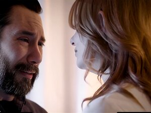 PURER Fetisch Depressiver Witwer benutzt Stiefsohns Rizz, um die
