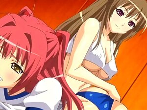 Anime JOI Hentai sie sah sie masturbieren und es endete als lesbischer