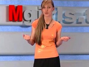 Olga Barz, russische Moskow-Babe, TV-Sex und russische Cumshots,