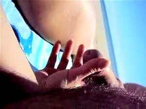 Öffentlicher Strandkoch wichst und fickt, nicht-professionelle