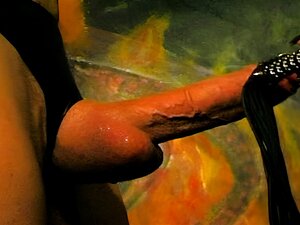 Deutsche amateur BDSM session mit domina und Sklaven