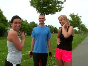 Ficken auf Rollerblades