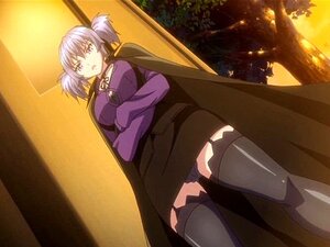 Rothaarige Hentai-Schulmädchen. Rothaarige Hentai-Schulmädchen wird