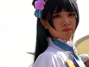 Dienstmädchen-Cosplay 004