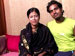 Echtes Indisches paar RUPA und Akshaye