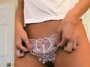 Mutandine bianche senza cavallo Butterfly