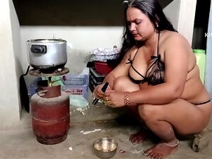 Desi heiße Frau genießt sex