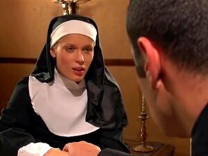 Suloinen kissa, nunna tunnustaa papille seksuaaliset fantasiansa
