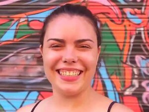 Bystig spansk bredd får en bra ANAL KNULL