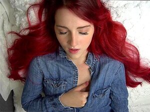 Rotes Haar Schöne Agonie
