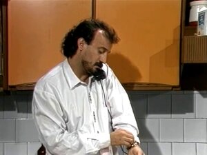 Een vintage-retro vette viertal. (fffm) Euro-Italiaans