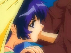 Hentai-Schlampe verwöhnt ihren Meister