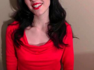 Ragazza tedesca vestita di rosso OralCreampie