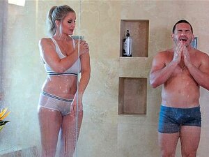 Den Stiefsohn unter der Dusche ficken