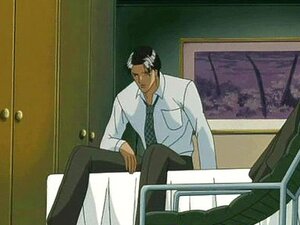 Hentai-Schwulenlecken und Sex-Action