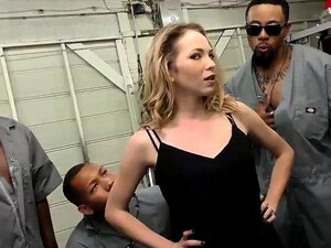 Angel Smalls wird von BBC's durchgefickt