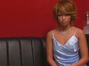 Fantastisk japansk jente i utrolig fingring, ansikts JAV-scene