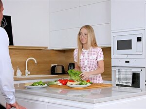 frische Muschi ist das Lieblingsessen des alten Mannes - mit Nata