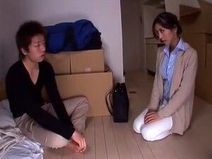 Incrível puta japonesa Akari Asahina em casal exótico, filme JAV com