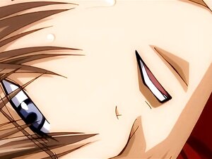 Hentai-Schwulenarschloch wird ohne Gummi gefickt