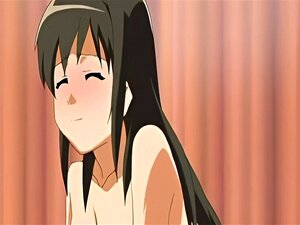 Großtittige Anime-Lesben-Leidenschafts-Sexszene