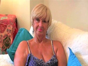 Fickbare Oma Samantha muss abgehen