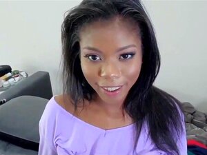 Schwarze Schlampe Stieftochter schraubt Stiefvater - Nia Nacci