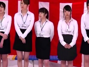 JAV Japanisches Büro Lady Sex-Show-Wettbewerb