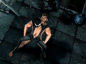 Woiverine liebt Catwoman - Beste 3D-Hentai-Pornowelt