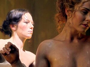 Nackt von Spartacus - Anna Hutchison Ellen Hollman und Co